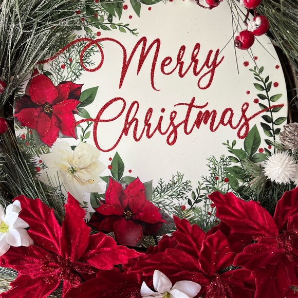 Homemade Christmas Wreath - Picture 5 of 6